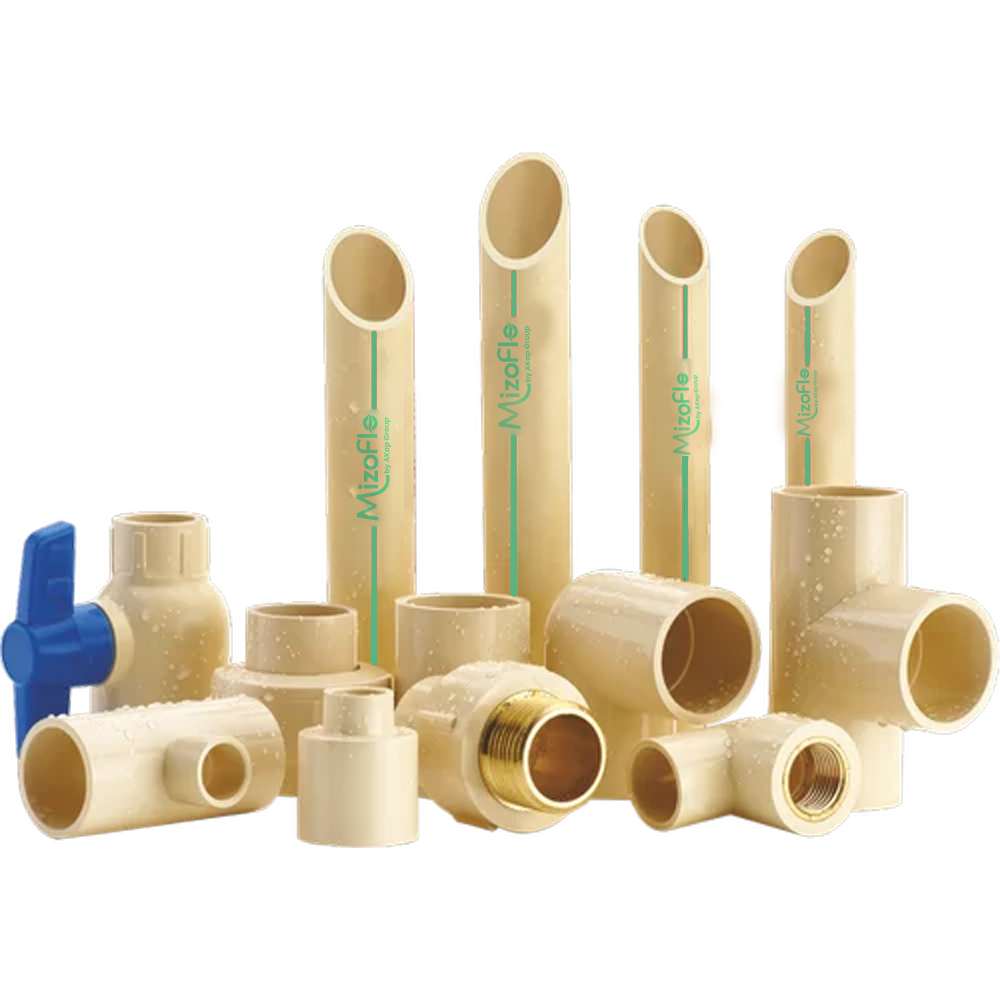 MizoFlo CPVC pipes and fittings